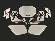 Dekor Schwarz für Yamaha DT