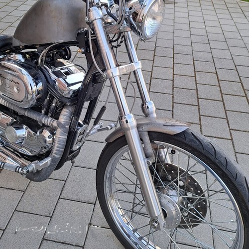 Frontfender stahl kurz - stahl, für