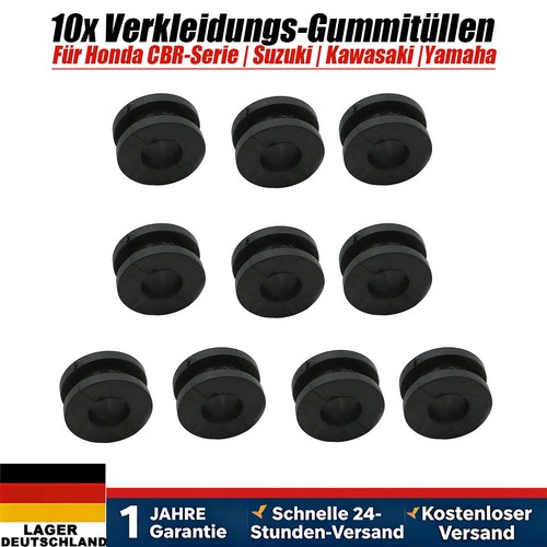 10x verkleidungs gummitüllen - 10x, verkleidungs-gummitüllen